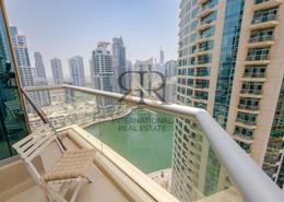 Apartment - 1 bedroom - 2 bathrooms for rent in Bonaire Tower - Park Island - Dubai Marina - Dubai
