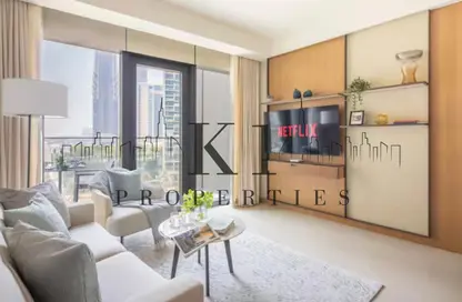 شقة - غرفة نوم - 2 حمامات للايجار في العنوان رزيدنسز برج الأوبرا دبي 1 - ذو ادراس ريزيدنس دبي أوبرا - دبي وسط المدينة - دبي