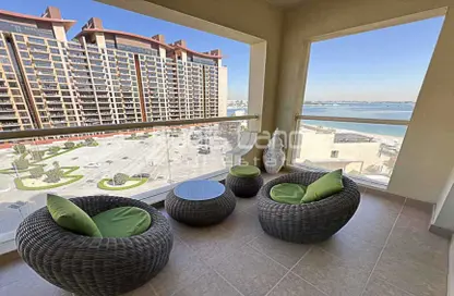 Apartment - 2 Bedrooms - 2 Bathrooms for rent in Al Das - Shoreline Apartments - Palm Jumeirah - Dubai
