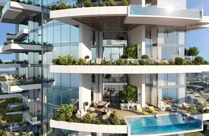 Apartment - 1 Bedroom - 1 Bathroom for sale in Cavalli Casa Tower - Al Sufouh 2 - Al Sufouh - Dubai