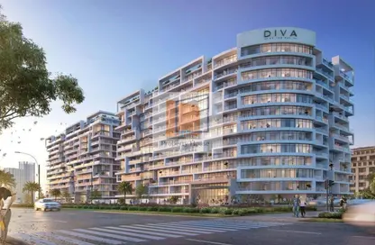 Outdoor Building image for: Apartment - 1 Bedroom - 2 Bathrooms for sale in Diva - Yas Island - Abu Dhabi, Image 1