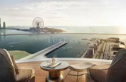 Apartment - 4 Bedrooms - 4 Bathrooms for sale in Seapoint - EMAAR Beachfront - Dubai Harbour - Dubai