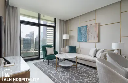 Hotel  and  Hotel Apartment - 3 Bedrooms - 3 Bathrooms for rent in Intercontinental Residences Business Bay - Business Bay - Dubai