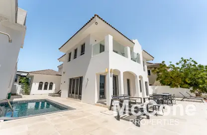 Villa - 5 Bedrooms - 6 Bathrooms for rent in Garden Homes Frond O - Garden Homes - Palm Jumeirah - Dubai