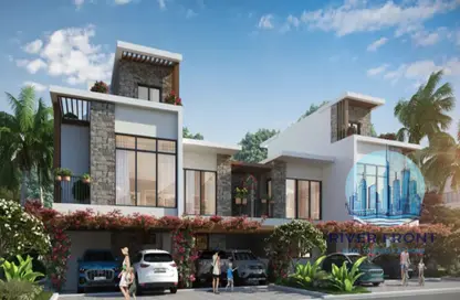 Townhouse - 4 Bedrooms - 5 Bathrooms for sale in Ibiza - Damac Lagoons - Dubai