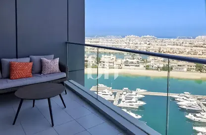 Apartment - 3 Bedrooms - 4 Bathrooms for rent in Oceana Pacific - Oceana - Palm Jumeirah - Dubai