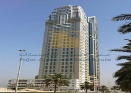 Outdoor Building image for: Apartment - 1 bedroom - 2 bathrooms for sale in Al Marwa Towers - Cornich Al Buhaira - Sharjah, Image 1