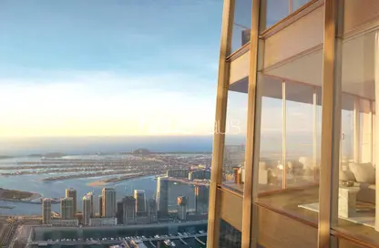Apartment - 4 Bedrooms - 5 Bathrooms for sale in Six Senses Residences - Dubai Marina - Dubai