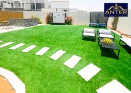 Garden image for: Townhouse - 3 bedrooms - 5 bathrooms for sale in Aurum Villas - Claret - Damac Hills 2 - Dubai, Image 1