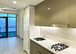 Kitchen image for: Studio - 1 bathroom for rent in Farhad Azizi Residence - Al Jaddaf - Dubai, Image 1