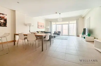 Apartment - 1 Bedroom - 2 Bathrooms for rent in Al Das - Shoreline Apartments - Palm Jumeirah - Dubai