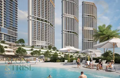Apartment - 1 Bedroom - 1 Bathroom for sale in 350 Riverside Crescent - Sobha Hartland II - Bukadra - Dubai