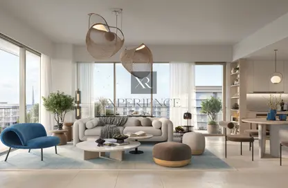Living Room image for: Apartment - 2 Bedrooms - 2 Bathrooms for sale in Avonlea - Mina Rashid - Dubai, Image 1