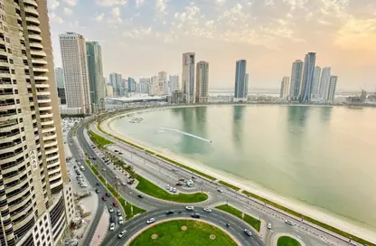 Apartment - 2 Bedrooms - 2 Bathrooms for rent in New Al Taawun Road - Al Taawun - Sharjah