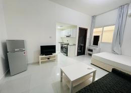 Living Room image for: Studio - 1 bathroom for rent in Khalifa City A - Khalifa City - Abu Dhabi, Image 1