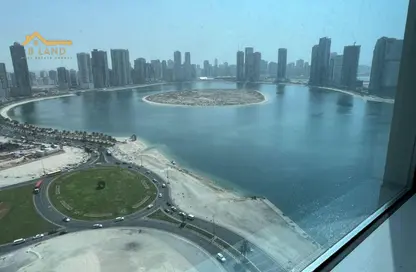 Apartment - 2 Bedrooms - 2 Bathrooms for rent in Danat Al Khan Tower - Al Khan Lagoon - Al Khan - Sharjah