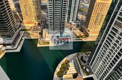 شقة - غرفة نوم - 2 حمامات للايجار في ليك سايد ريزيدنس - (JLT) مجمع A - أبراج بحيرة الجميرا - دبي