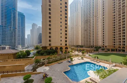 Pool image for: Apartment - 3 Bedrooms - 4 Bathrooms for sale in Sadaf 8 - Sadaf - Jumeirah Beach Residence - Dubai, Image 1