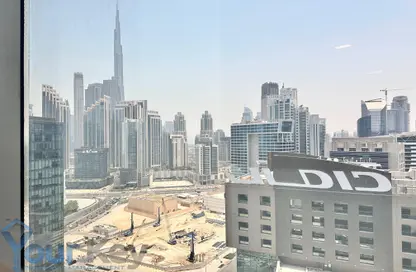 Office Space - Studio - 1 Bathroom for rent in The Binary Tower - Business Bay - Dubai