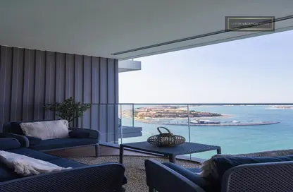 Apartment - 3 Bedrooms - 2 Bathrooms for rent in Beach Isle - EMAAR Beachfront - Dubai Harbour - Dubai