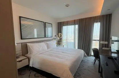 صورة لـ غرفة- غرفة النوم شقة - 2 غرف نوم - 2 حمامات للايجار في ميناء خور دبي (ذا لاجونز) - دبي ، صورة رقم 1