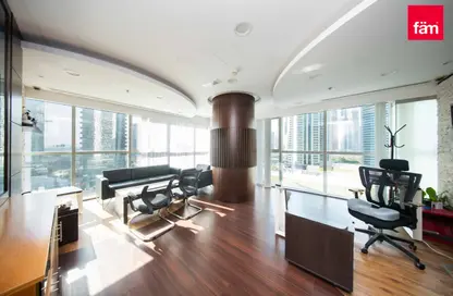 Office Space - Studio - 2 Bathrooms for rent in Swiss Tower - JLT Cluster Y - Jumeirah Lake Towers - Dubai