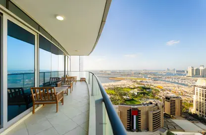 Apartment - 2 Bedrooms - 2 Bathrooms for rent in Trident Grand Residence - Dubai Marina - Dubai