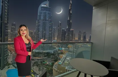 Apartment - 1 Bedroom - 2 Bathrooms for rent in The Address Residence Fountain Views 2 - The Address Residence Fountain Views - Downtown Dubai - Dubai