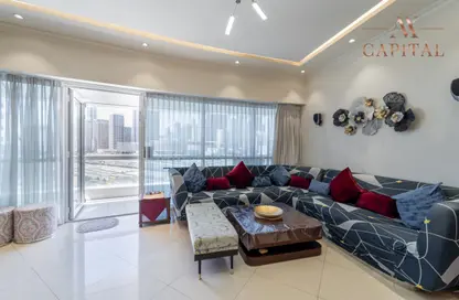 Living Room image for: Apartment - 2 Bedrooms - 2 Bathrooms for sale in Saba Tower 2 - Saba Towers - Jumeirah Lake Towers - Dubai, Image 1