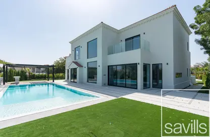 Villa - 4 Bedrooms - 5 Bathrooms for rent in Entertainment Foyer - Mediterranean Clusters - Jumeirah Islands - Dubai
