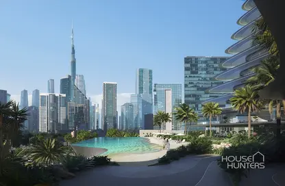 شقة - 2 غرف نوم - 2 حمامات للبيع في بوغاتي ريزيدنس - الخليج التجاري - دبي