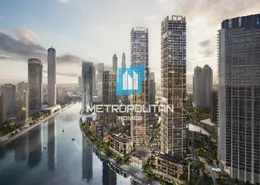 Outdoor Building image for: Apartment - 1 Bedroom - 1 Bathroom for sale in Peninsula Four - Peninsula - Business Bay - Dubai, Image 1