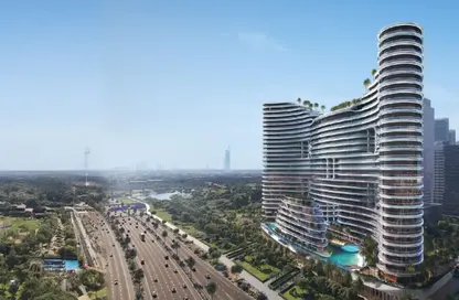 Apartment - Studio - 1 Bathroom for sale in Binghatti Aquarise - Business Bay - Dubai