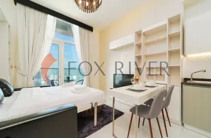 Apartment - Studio - 1 Bathroom for rent in Miraclz Tower by Danube - Arjan - Dubai