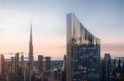 Apartment - 1 Bedroom - 2 Bathrooms for sale in Tiger Sky Tower - Business Bay - Dubai