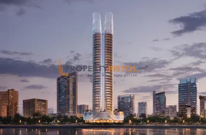 Apartment - 1 Bedroom - 1 Bathroom for sale in Binghatti Skyhall - Business Bay - Dubai