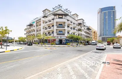 Outdoor Building image for: Apartment - 1 Bedroom - 2 Bathrooms for sale in Plazzo Residence - Jumeirah Village Triangle - Dubai, Image 1