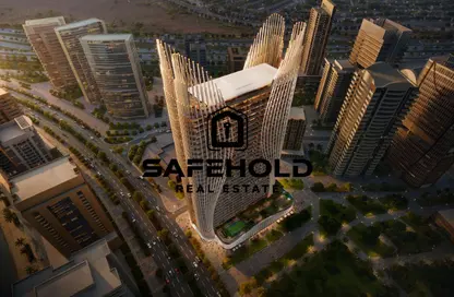 شقة - غرفة نوم - 1 حمام للبيع في بن غاطي سكاي هول - الخليج التجاري - دبي