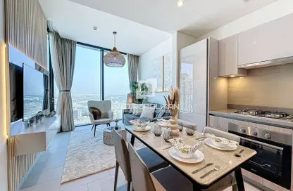 Apartment - 1 Bedroom - 1 Bathroom for rent in Sobha Hartland Waves - Sobha Hartland - Mohammed Bin Rashid City - Dubai