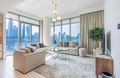 Apartment - 3 Bedrooms - 3 Bathrooms for rent in Marina Vista Tower 1 - Marina Vista - EMAAR Beachfront - Dubai Harbour - Dubai