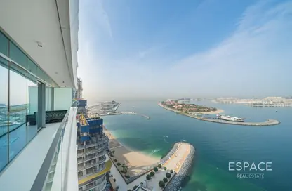 شقة - 2 غرف نوم - 2 حمامات للبيع في برج Beach Vista 1 - بيتش فيستا - إعمار بيتشفرونت - دبي هاربور - دبي