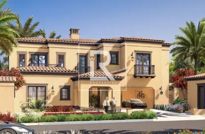 Villa - 5 Bedrooms - 6 Bathrooms for sale in Bloom Living - Zayed City (Khalifa City C) - Khalifa City - Abu Dhabi