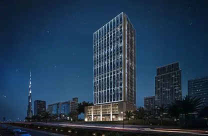Apartment - 1 Bedroom - 2 Bathrooms for sale in Binghatti Twilight - Al Jaddaf - Dubai