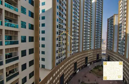 Apartment - 1 Bedroom - 2 Bathrooms for rent in Ajman Pearl Towers - Ajman Downtown - Ajman