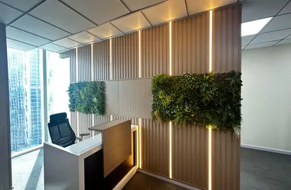 Office Space - Studio - 1 Bathroom for rent in The Prism - Business Bay - Dubai
