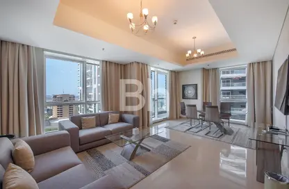 Apartment - 2 Bedrooms - 3 Bathrooms for rent in Barcelo Residences - Dubai Marina - Dubai