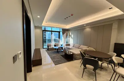 شقة - غرفة نوم - 2 حمامات للايجار في برج النبلاء - الخليج التجاري - دبي