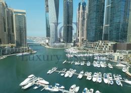 Apartment - 3 bedrooms - 3 bathrooms for rent in Al Habtoor Tower - Dubai Marina - Dubai