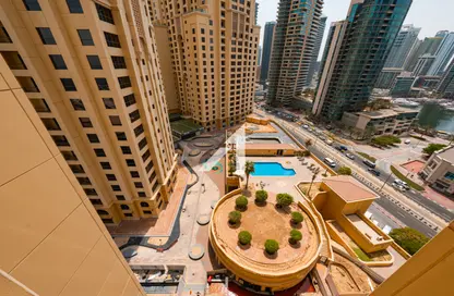 Apartment - 1 Bedroom - 2 Bathrooms for rent in Rimal 4 - Rimal - Jumeirah Beach Residence - Dubai