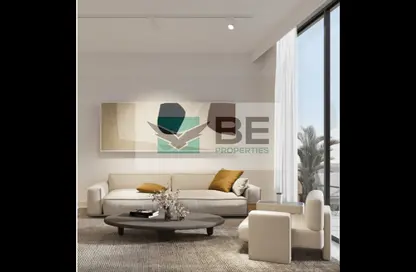 Living Room image for: Apartment - 2 Bedrooms - 3 Bathrooms for sale in The Residence By Prestige One - Jumeirah Village Circle - Dubai, Image 1